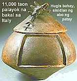 Iron urn